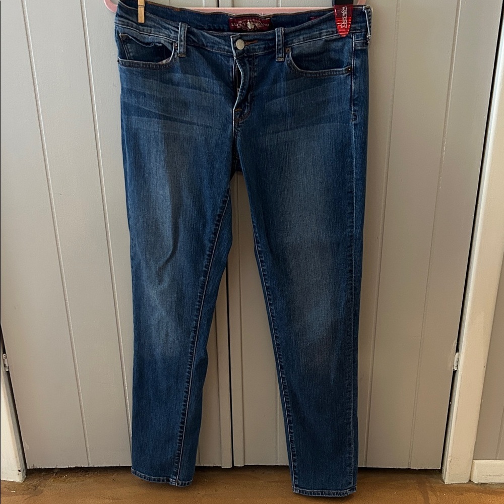 Lucky Brand Women's Straight Leg Blue Jeans